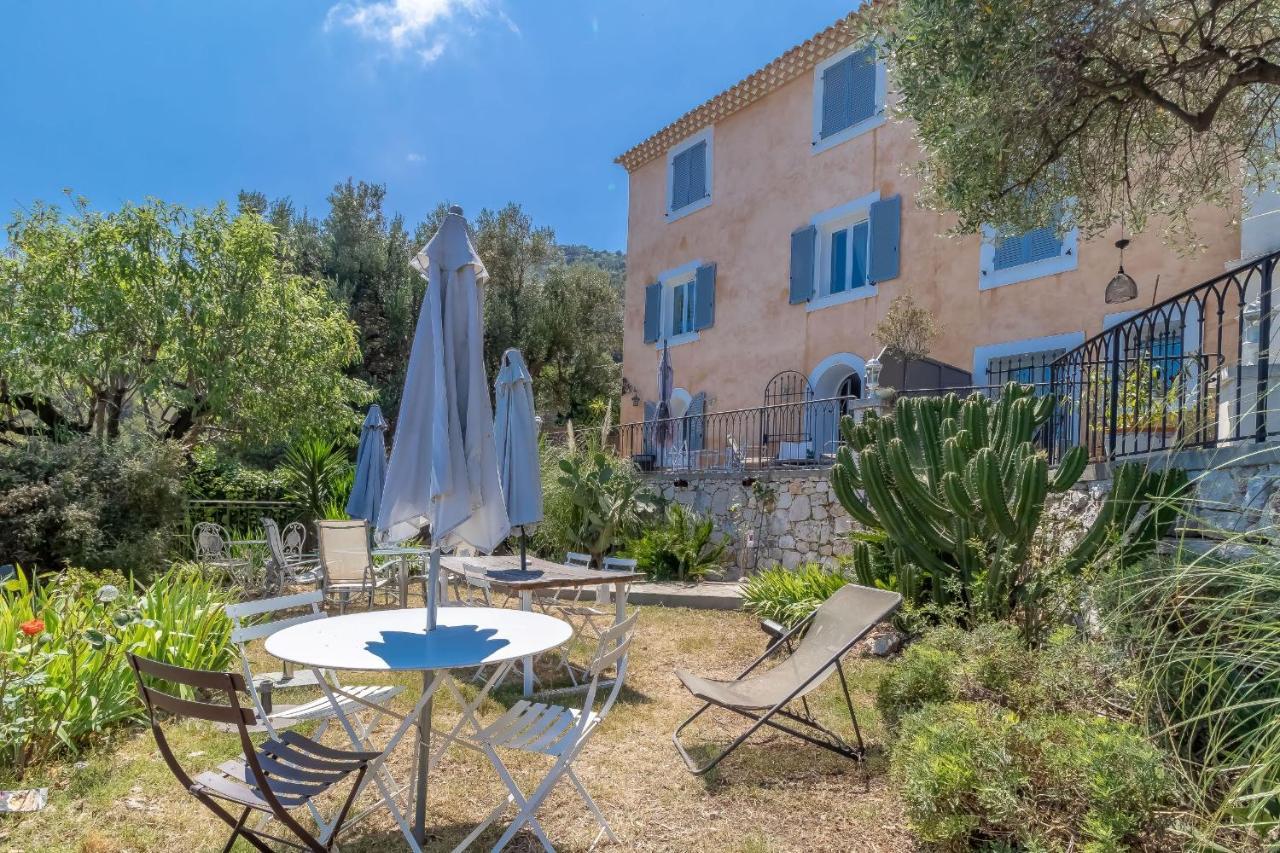Le Mas D'Angeline, Vue Mer, Jardin Commun, Parking, Voiture Requise, 10 Min En Voiture De Monaco, Route Etroite, Pente Raide, Croisement Limite, Sea View, Shared Garden, Parking, Car Required, 10 Min Drive From Monaco, Narrow Steep Road, Limited Pass Beausoleil Exterior photo