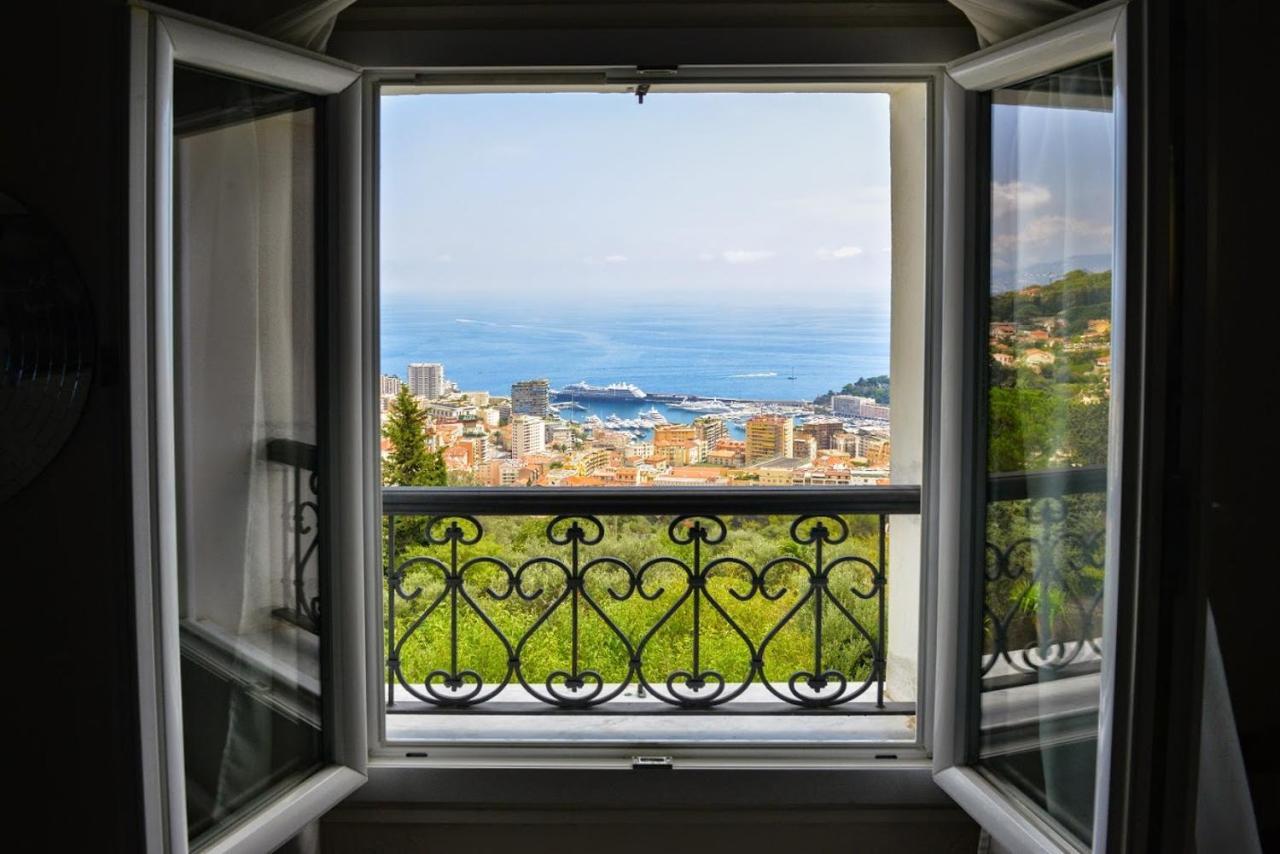 Le Mas D'Angeline, Vue Mer, Jardin Commun, Parking, Voiture Requise, 10 Min En Voiture De Monaco, Route Etroite, Pente Raide, Croisement Limite, Sea View, Shared Garden, Parking, Car Required, 10 Min Drive From Monaco, Narrow Steep Road, Limited Pass Beausoleil Exterior photo