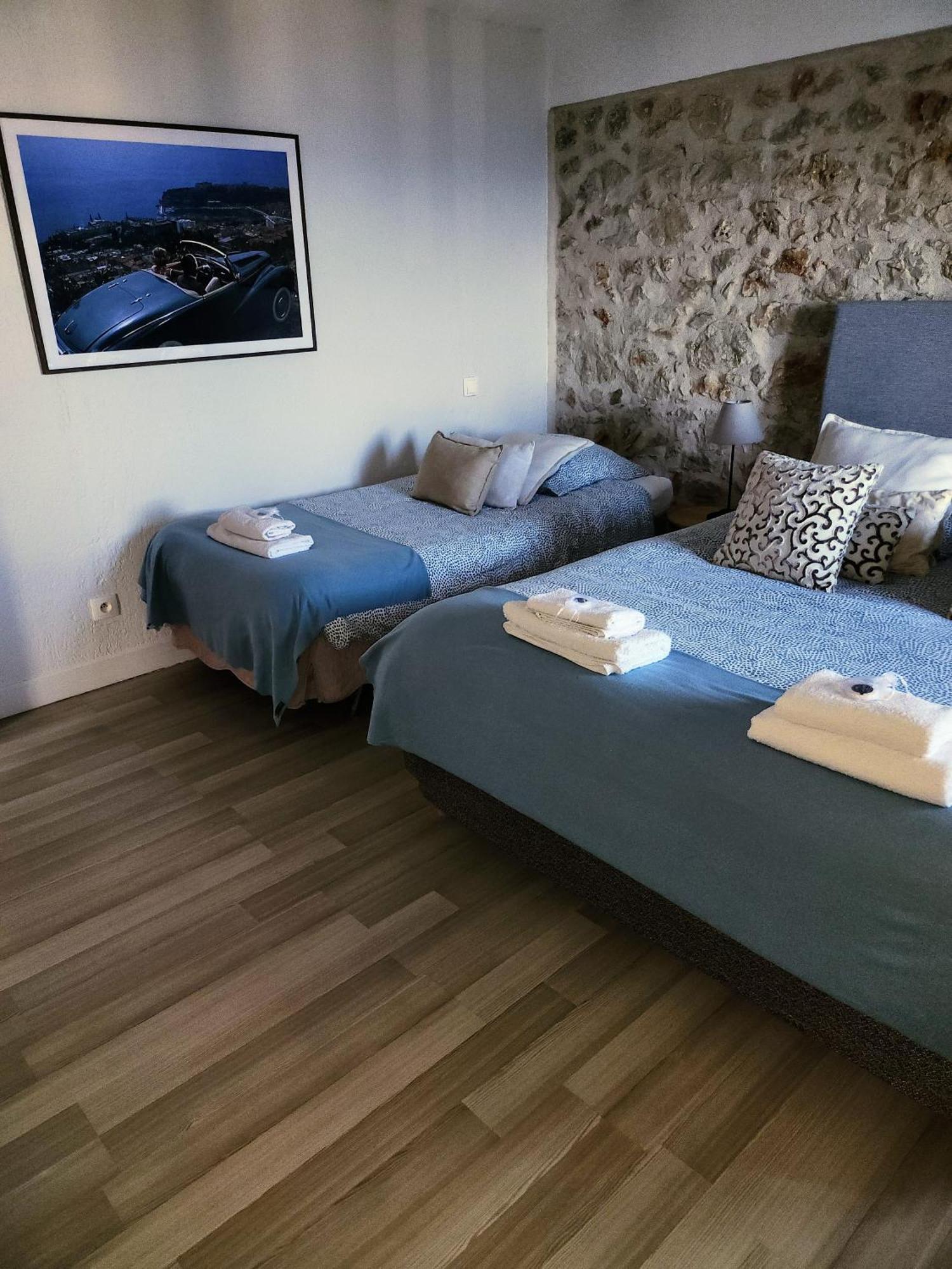 Le Mas D'Angeline, Vue Mer, Jardin Commun, Parking, Voiture Requise, 10 Min En Voiture De Monaco, Route Etroite, Pente Raide, Croisement Limite, Sea View, Shared Garden, Parking, Car Required, 10 Min Drive From Monaco, Narrow Steep Road, Limited Pass Beausoleil Exterior photo